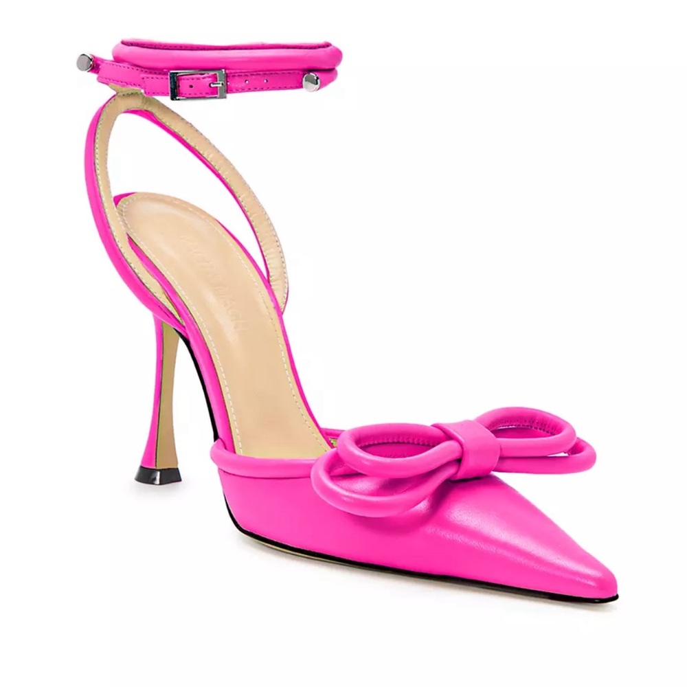 MACH & MACH leather pumps.
